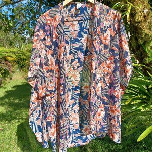 Emory Park botanical Beach coverup